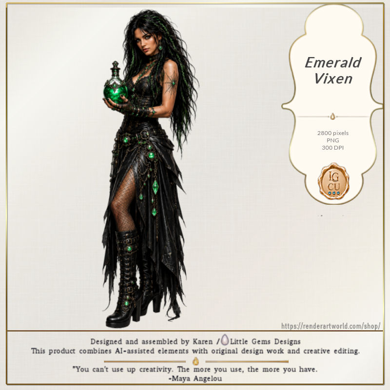(image for) Emerald Vixen CU Characters